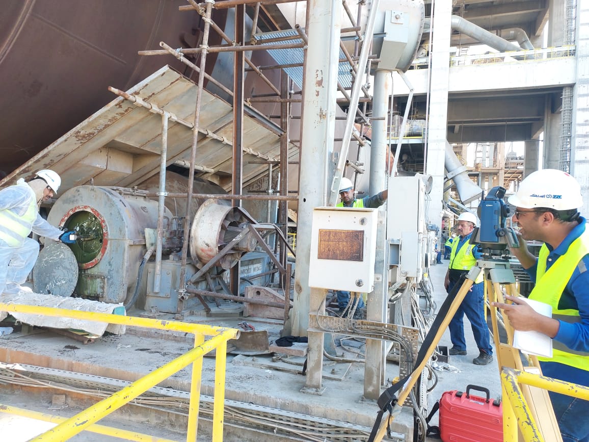 Qatrana Kiln alignment